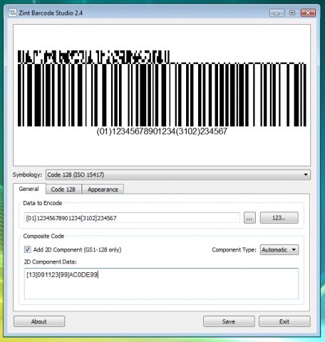 Driver license barcode generator